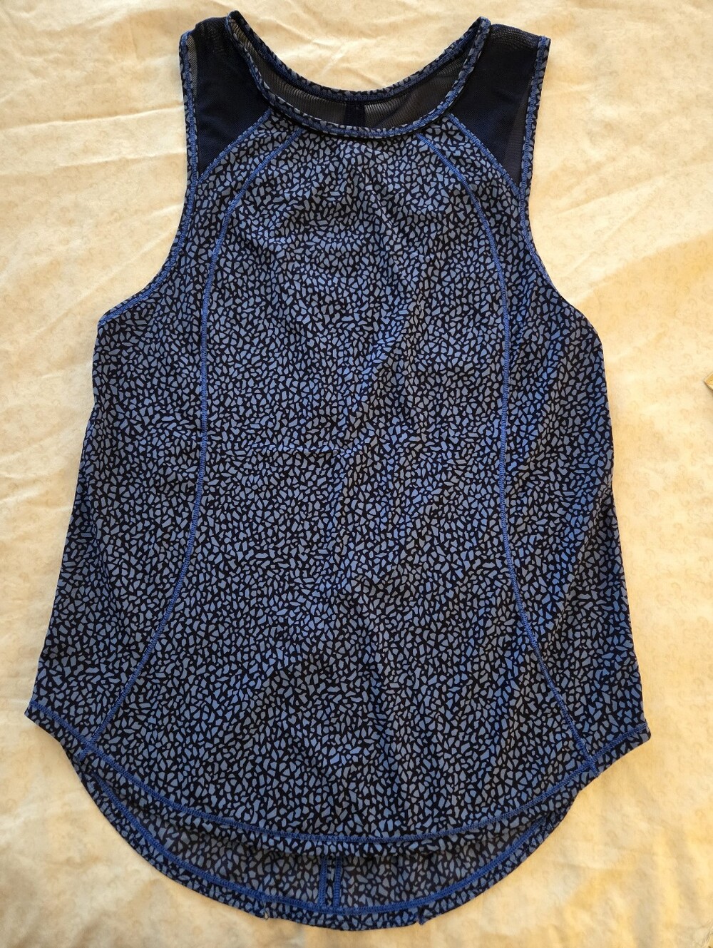 Lululemon Sculpt Sleeveless Top Sz 4 Blue